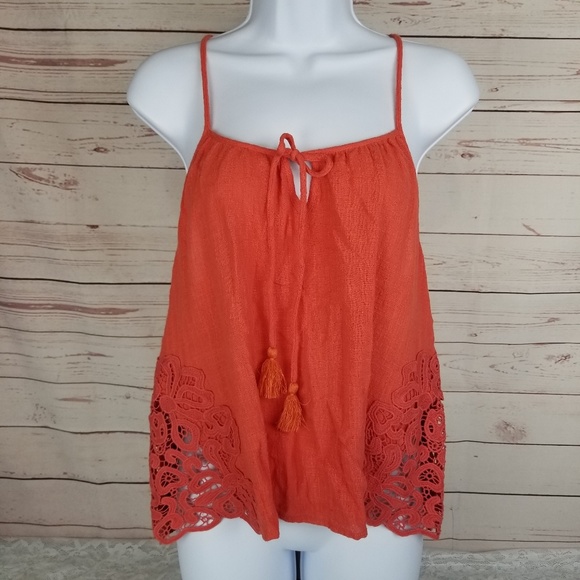 Buckle Flying Tomato Large Lace Tassel Keyhole NWT - Picture 1 of 8